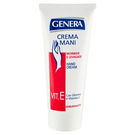 Genera Crema Mani con Glicerina e Vitamina E Idratante 100 ml